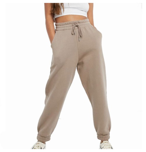 Women's Pants & trousers Casual Loose Elastic High Waist Sports Pant Solid Color Jog Pant